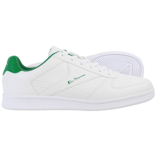 Ben Sherman Campus Wide Herren Weiße Sneakers - Image 4