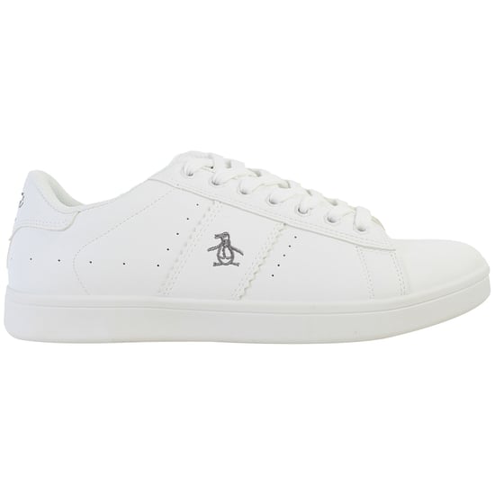 Penguin Steadman Herren weiße Sneakers - Image 1