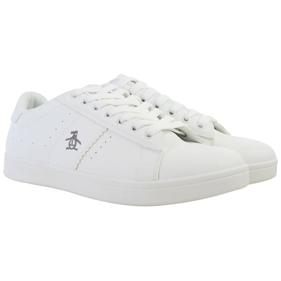 Penguin Steadman Herren weiße Sneakers - Image 2