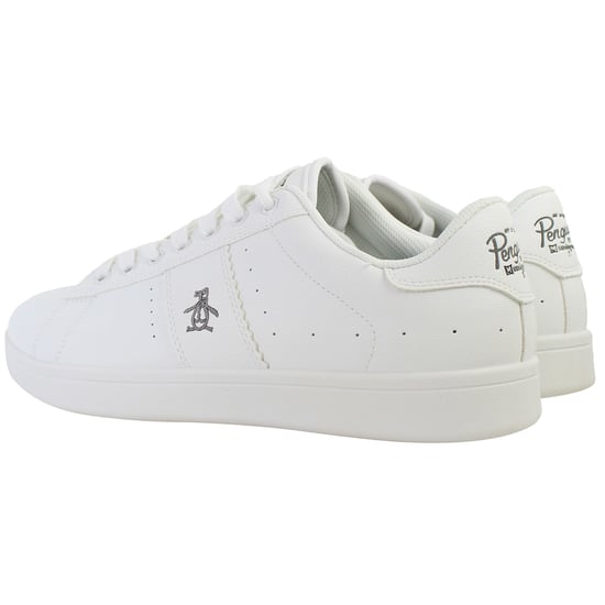 Penguin Steadman Herren weiße Sneakers - Image 3