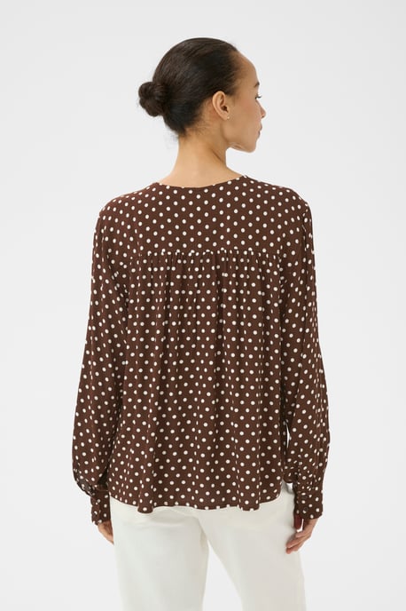 Langarm-Bluse YaninaPW Langarm-Bluse Lockere Passform - Image 3