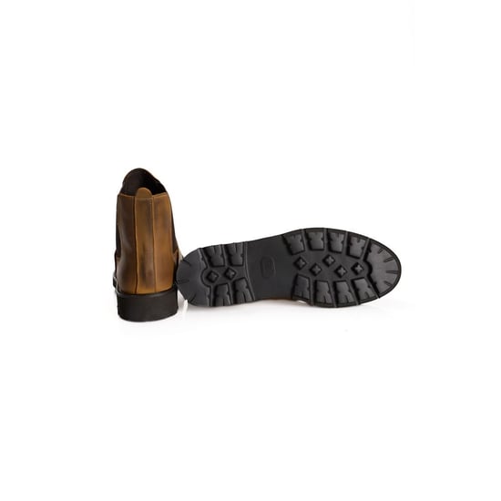 Roberto Pepe Luxus Herrenstiefel aus braunem Kalbsleder - Image 4