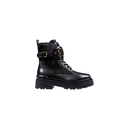 PINKO Schwarze Leder-Stiefeletten - Image 1