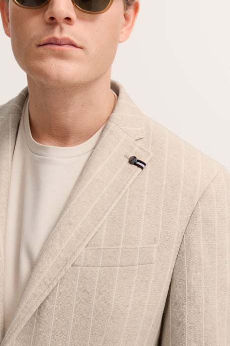 Bugatti Herren Reverskragensakko mit einem Streifen-Design - Image 5