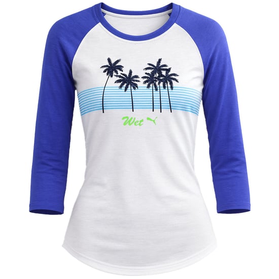 Puma x Fenty White Raglan T -Shirt - Frauen - Image 1
