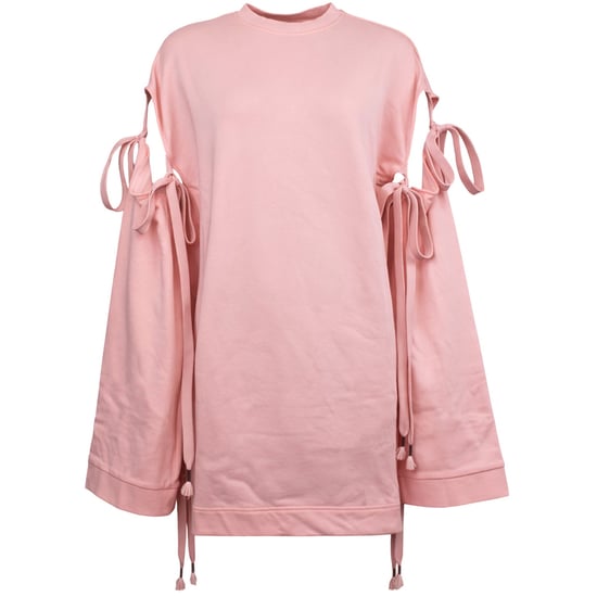 Puma x Rihanna Fenty Pullover mit asymmetrischem Saum für Damen in Pink - Image 1