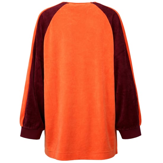 Puma x Rihanna Fenty Velours Damenorange Sweatshirt - Image 2