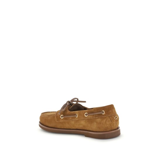 Gianvito Rossi Braune Kalbsleder Bos Taurus Slipper - Image 3
