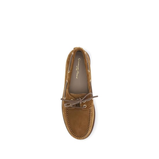 Gianvito Rossi Braune Kalbsleder Bos Taurus Slipper - Image 4