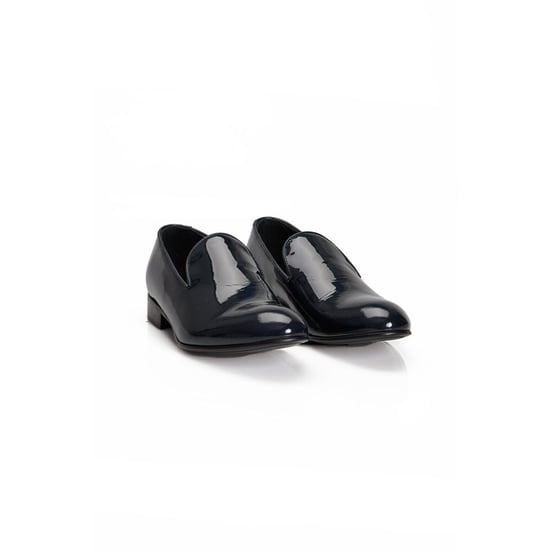 Roberto Pepe Luxus Blaue Kalbsleder Herren Slipper - Image 3