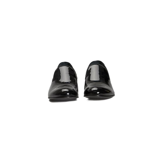 Roberto Pepe Luxus Schwarze Kalbsleder Herren Slipper - Image 2