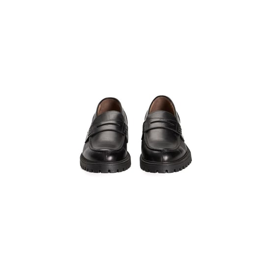 Roberto Pepe Luxus schwarze Kalbsleder Herren Slipper - Image 2