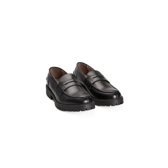 Roberto Pepe Luxus schwarze Kalbsleder Herren Slipper - Image 3