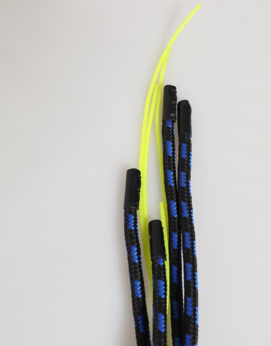 Dolce & Gabbana Multicolor Polyester Band Schnur DG Logo Schlüsselanhänger - Image 5