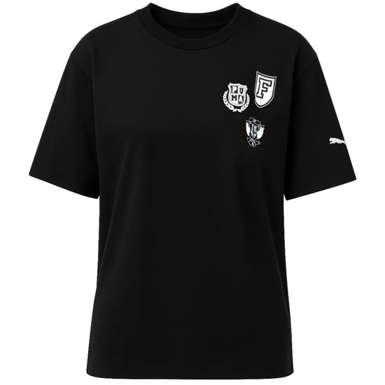 Puma x Rihanna Fenty Rundhalsausschnitt Damen Schwarzes T-Shirt - Image 1