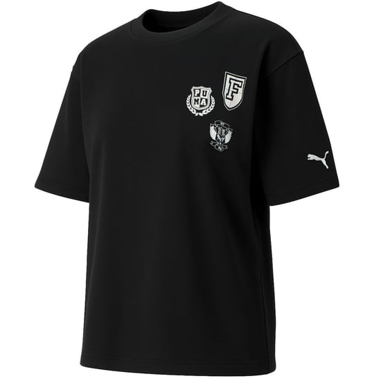 Puma x Rihanna Fenty Rundhalsausschnitt Damen Schwarzes T-Shirt - Image 2