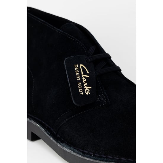 Clarks Schwarze Leder Schnürstiefel - Image 4