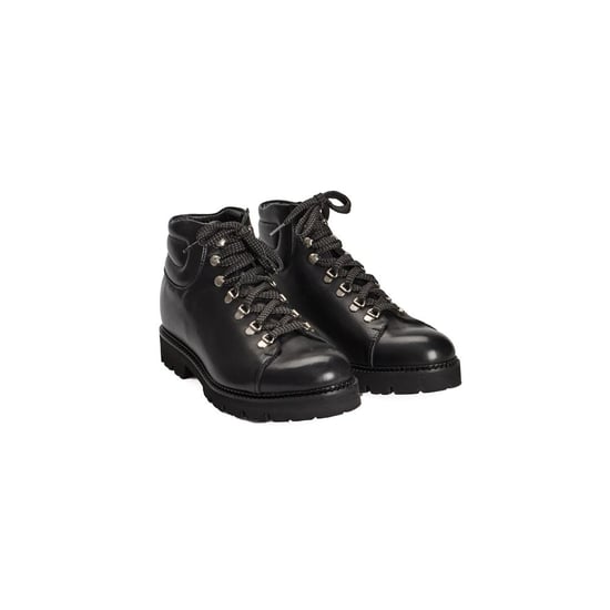 Roberto Pepe Luxuriöser schwarzer Kalbsleder Herrenstiefel - Image 3