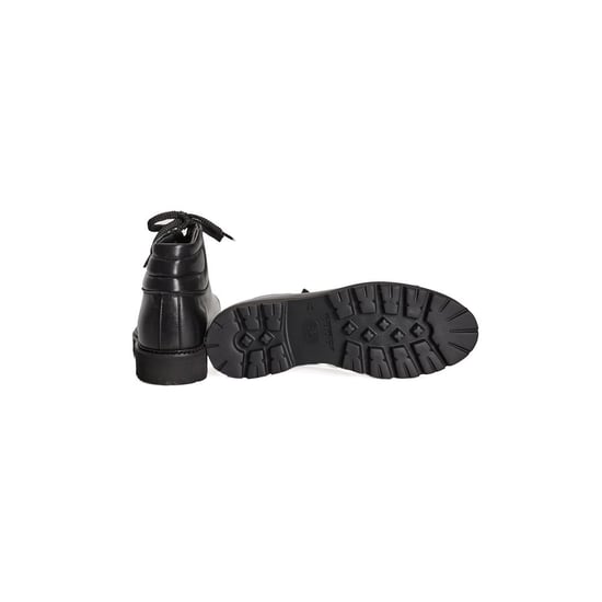 Roberto Pepe Luxuriöser schwarzer Kalbsleder Herrenstiefel - Image 4