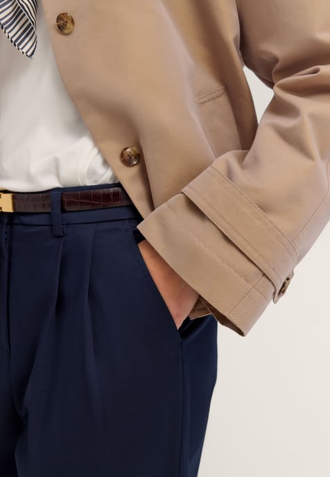 Bugatti Damen Jacke kurzer Trenchcoat Style - Image 5