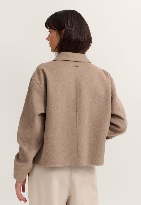 Bugatti Damen Jacke im Overshirt-Stil mit Wollmix - Image 2