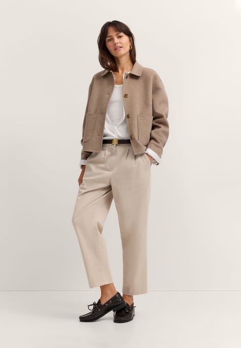 Bugatti Damen Jacke im Overshirt-Stil mit Wollmix - Image 4