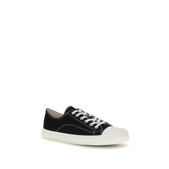Moschino Schwarze Baumwoll Low-Top Sneaker - Image 2