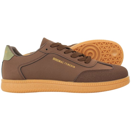 Penguin Salsa Herren Braune Sneakers - Image 4
