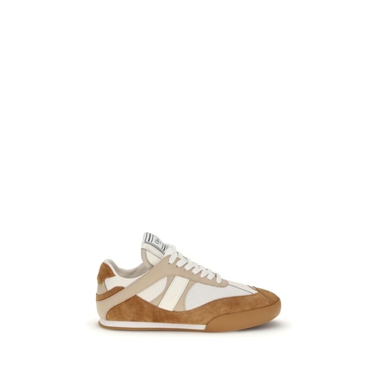 Chloé Braune Kalbsleder Bos Taurus Sport Sneakers - Image 1