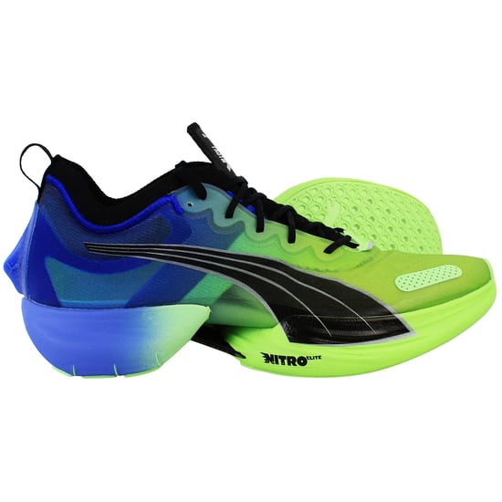 Puma Fast-R Nitro Elite Herren Grün Laufschuhe - Image 4