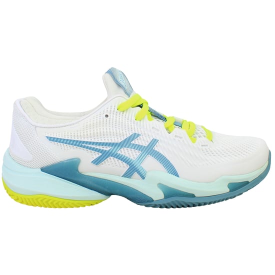 Asics Court FF 3 Clay Damen Weiß Tennis Schuhe - Image 1