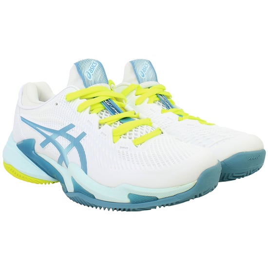 Asics Court FF 3 Clay Damen Weiß Tennis Schuhe - Image 2