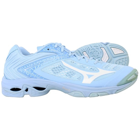 Mizuno Wave Lightning Z5 Damen Volleyballschuhe Blau - Image 4