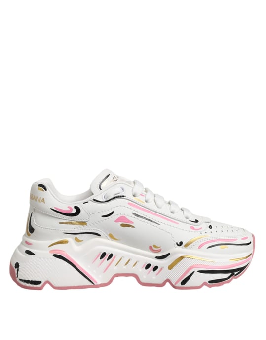 Dolce & Gabbana Mehrfarbige Handgemalte DAYMASTER Sneaker Schuhe - Image 2