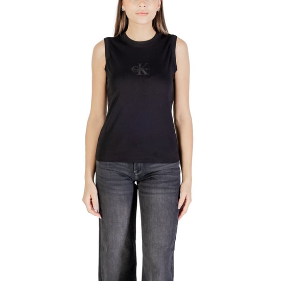 Calvin Klein Jeans Schwarzes Baumwoll-T-Shirt - Image 1