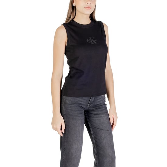 Calvin Klein Jeans Schwarzes Baumwoll-T-Shirt - Image 3