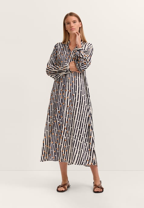 Bugatti Damen Blusenkleid Modern Fit mit Print - Image 1