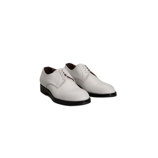 Roberto Pepe Luxus Weißes Kalbsleder Herren Slipper - Image 3