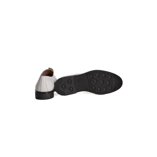 Roberto Pepe Luxus Weißes Kalbsleder Herren Slipper - Image 4