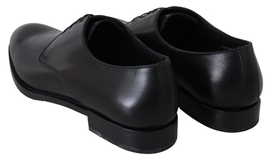 Dolce & Gabbana Schwarze Leder SARTORIA Handgefertigte Schuhe - Image 5