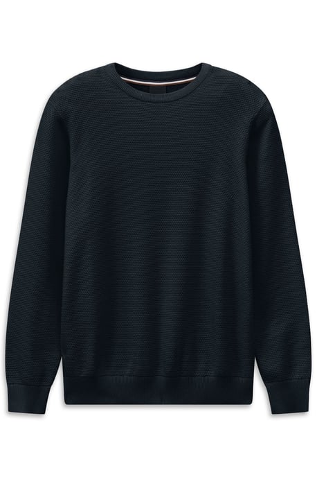 Bugatti Herren Pullover Rundhals mit einer Struktur - Image 1