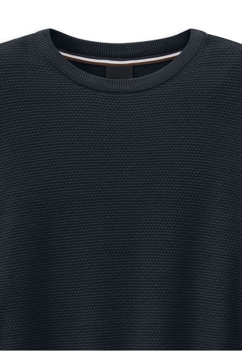 Bugatti Herren Pullover Rundhals mit einer Struktur - Image 2