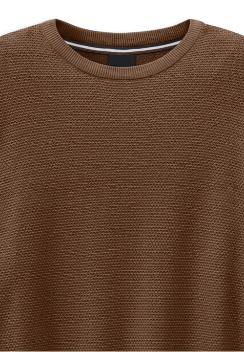 Bugatti Herren Pullover Rundhals mit einer Struktur - Image 2