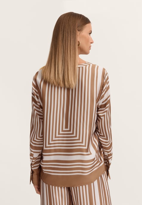 Bugatti Damen Bluse Modern Fit mit grafischem Print - Image 2