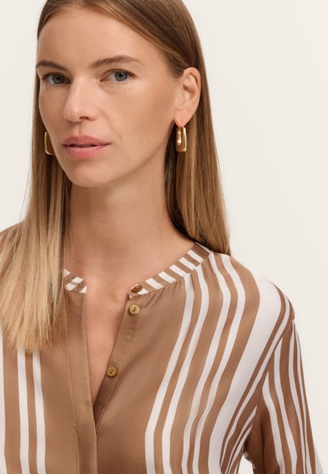 Bugatti Damen Bluse Modern Fit mit grafischem Print - Image 4