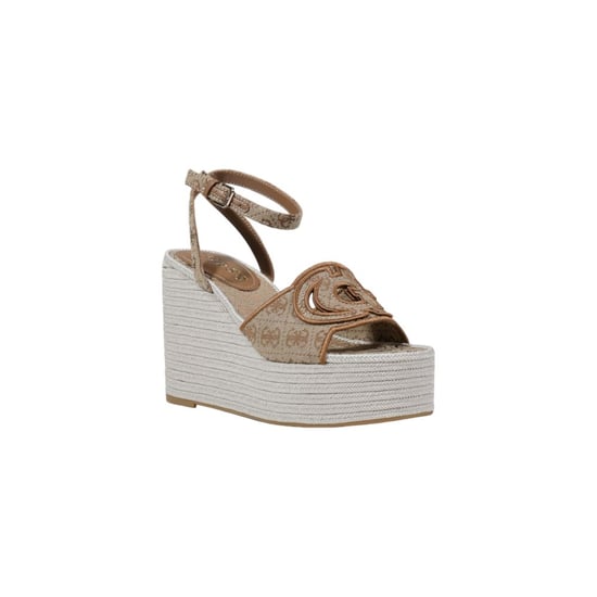 Guess Beige Polyester High Heel Pumps - Image 2