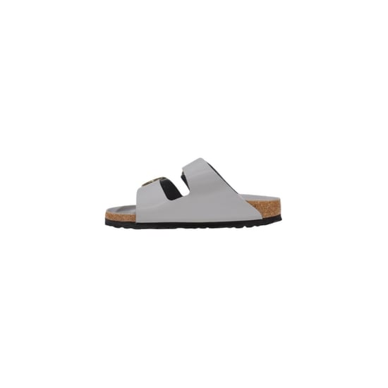 Birkenstock graue Lederhausschuhe - Image 3