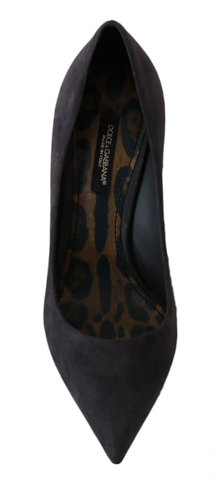 Dolce & Gabbana Graue Wildleder Stöckelschuhe - Image 2
