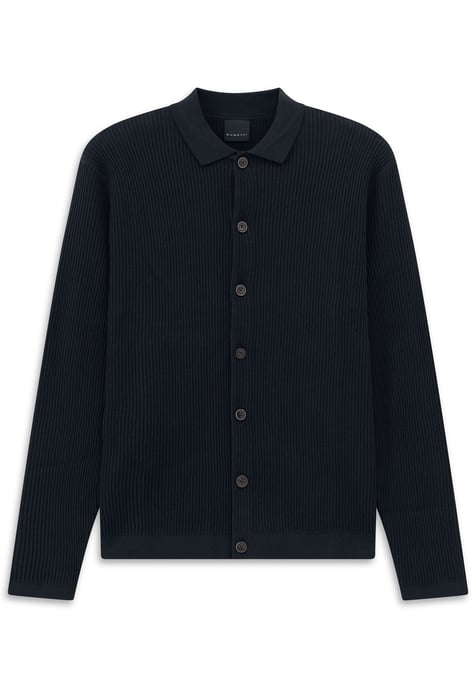 Bugatti Herren Strickjacke geknöpft mit Polokragen - Image 3