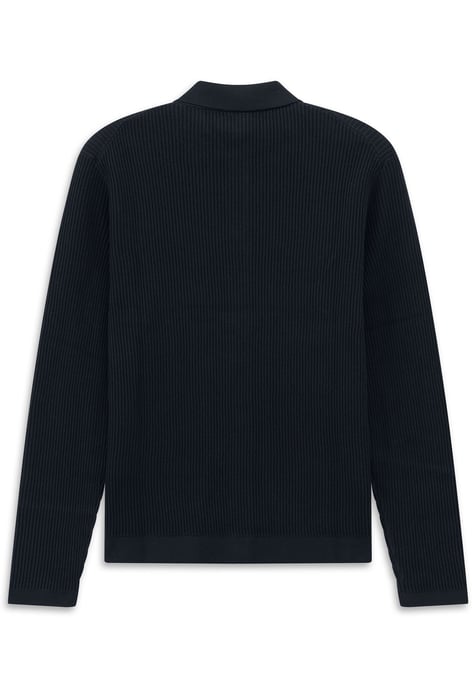 Bugatti Herren Strickjacke geknöpft mit Polokragen - Image 4